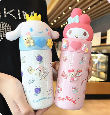 Cute Anime Vacuum Water Bottle PN5363