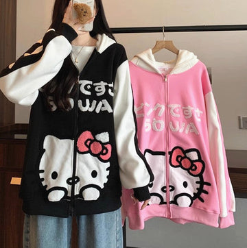 Fashion Kitty Coat JK3853