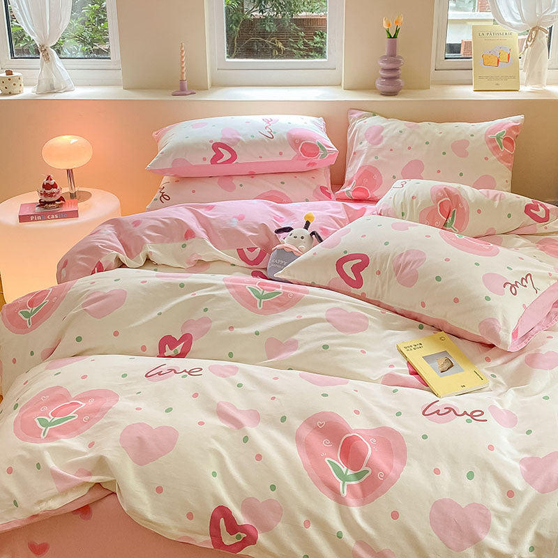 Pretty Flowers Bedding Set JK3611