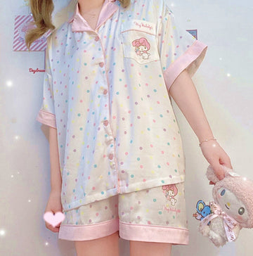 Fashion Anime Summer Pajamas Suit JK3110