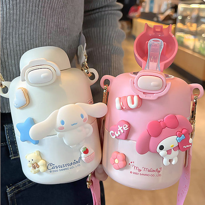 Cute Anime Vacuum Water Bottle PN5367