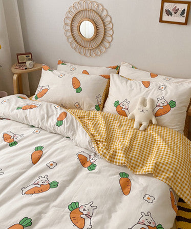 Lovely Rabbit Carrot Bedding Set JK2208