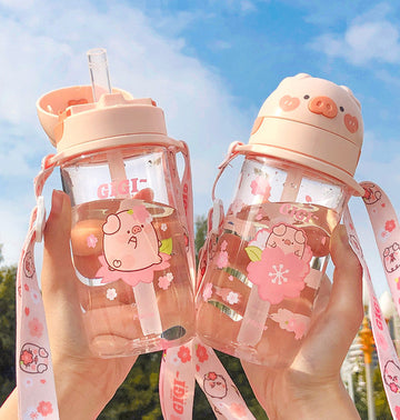 Lovely Pig Water Bottle PN5037