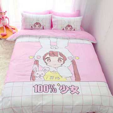 Kawaii Girls Bedding Set JK1363