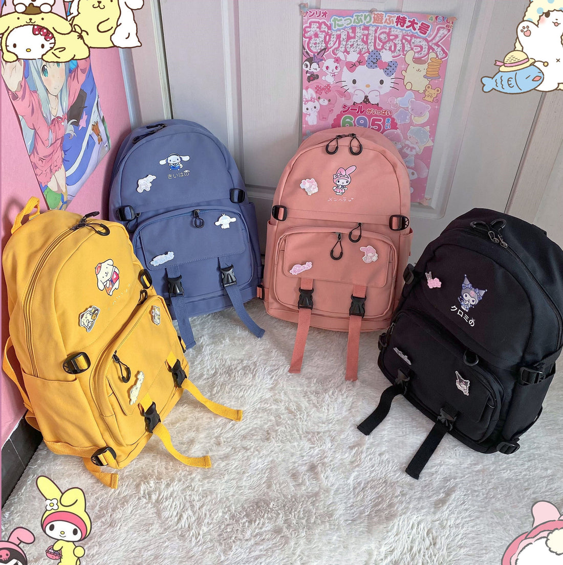 Cartoon Anime Backpack JK2841