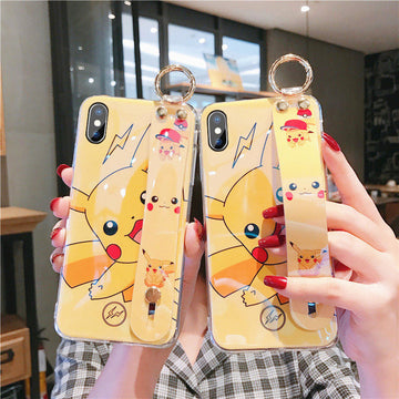 Lovely Pikachu Phone Case for iphone 6/6s/6plus/7/7plus/8/8P/X/XS/XR/XS Max JK1885