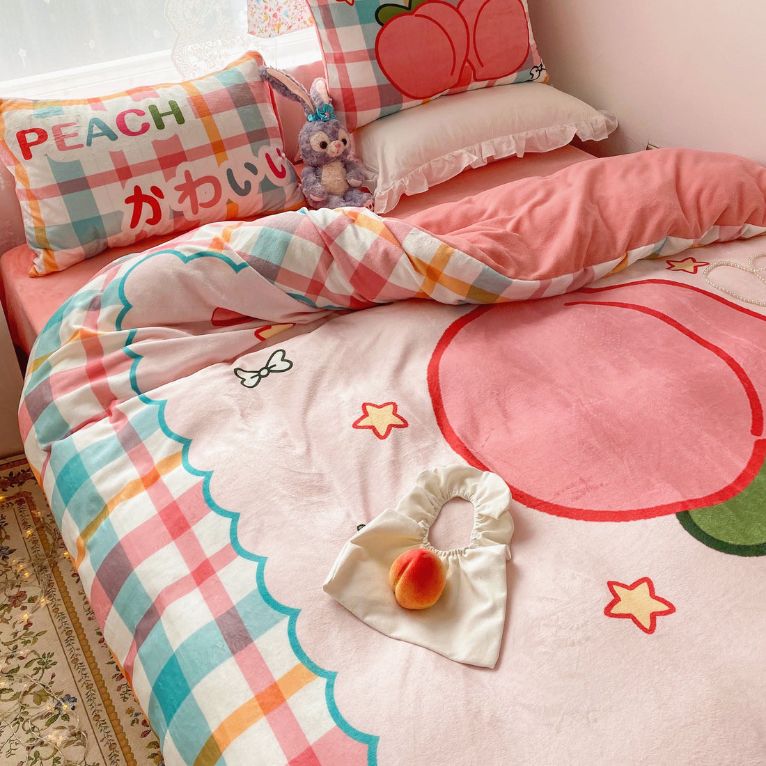 Sweet Peach Bedding Set JK2520