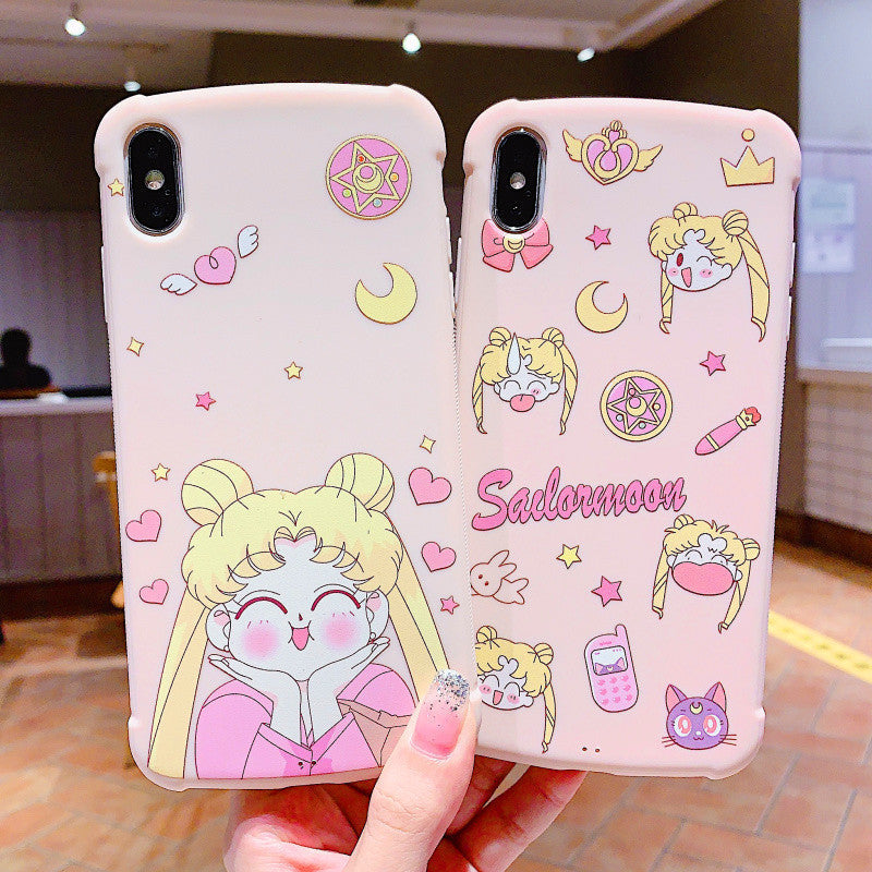 Pink Usagi Phone Case for iphone 6/6s/6plus/7/7plus/8/8P/X/XS/XR/XS Max JK1690