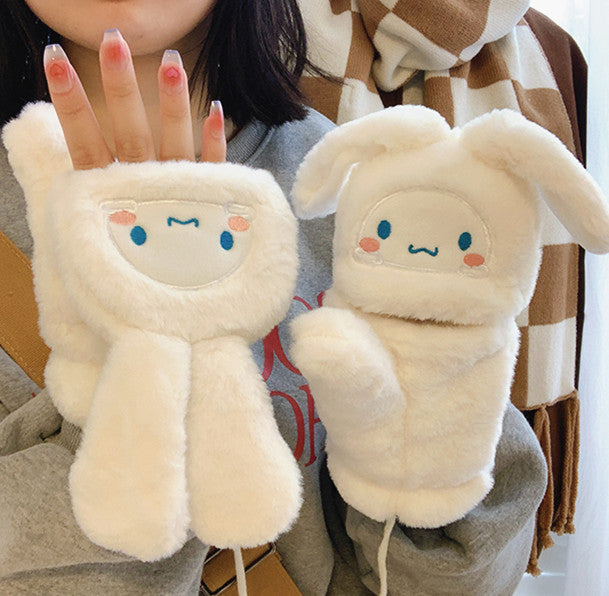 Kawaii Ears Gilrs Gloves JK3510