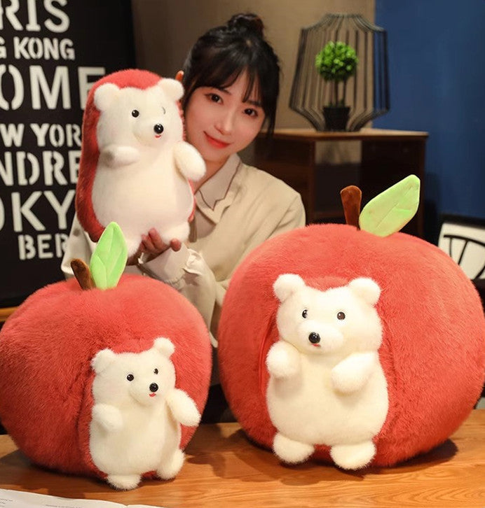 Cute Apple Plush Hold Pillow JK3812