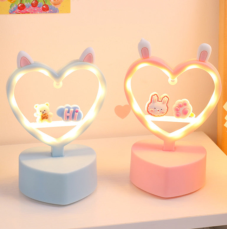 Cute Heart Night Light JK3136