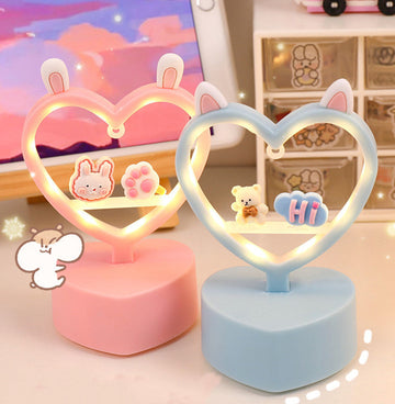 Cute Heart Night Light JK3136