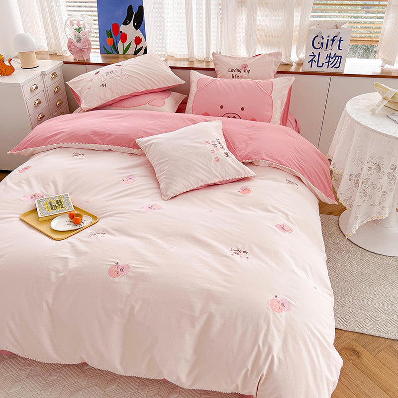 Lovely Pigs Bedding Set JK3216