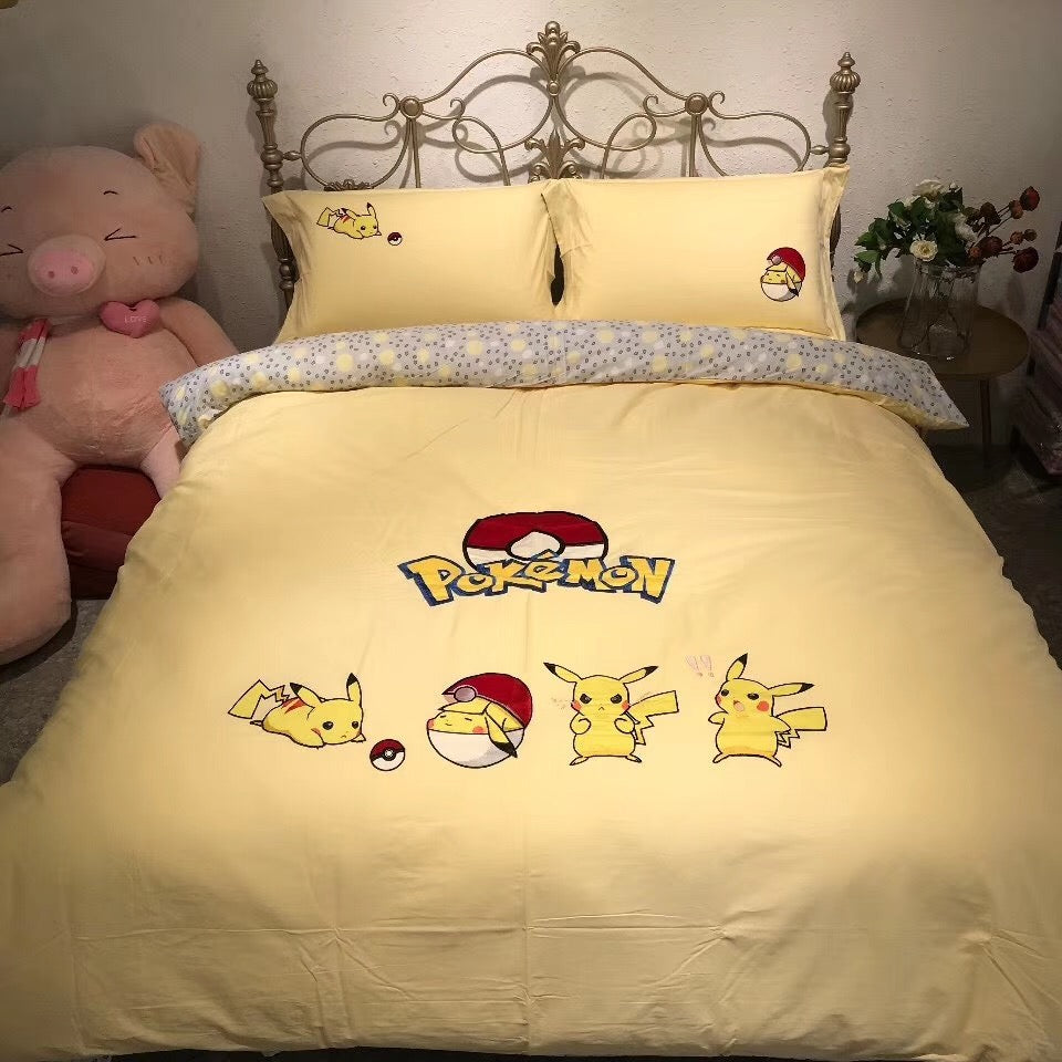 Lovely Pikachu Bedding Set JK2006