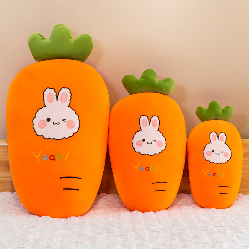 Kawaii Carrot Plush Hold Pillow JK3125