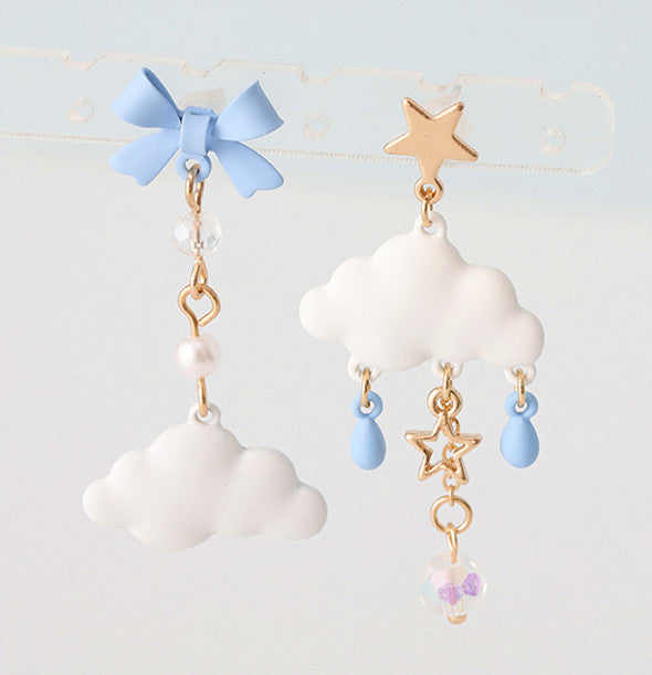 Cute Cloud Earrings/Clips PN5105