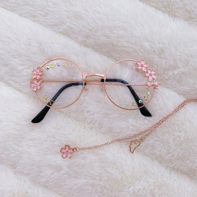 Fashion Lolita Sakura Glasses JK3108