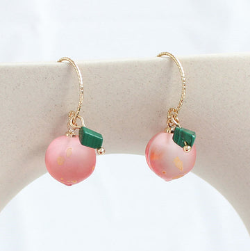 Sweet Peach Earrings/Clips JK2881