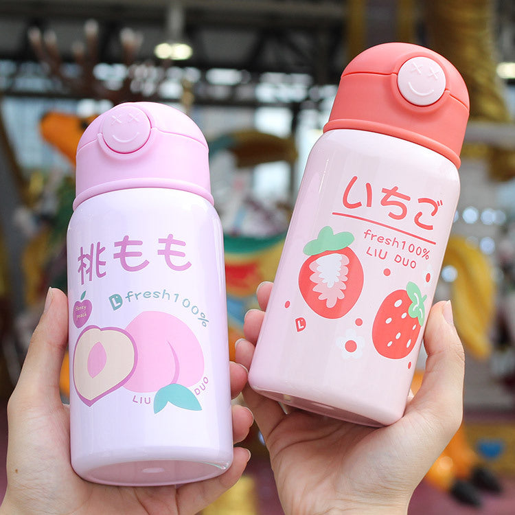 Sweet Fruits Stainless Steel Vacuum Water Bottle JK2497