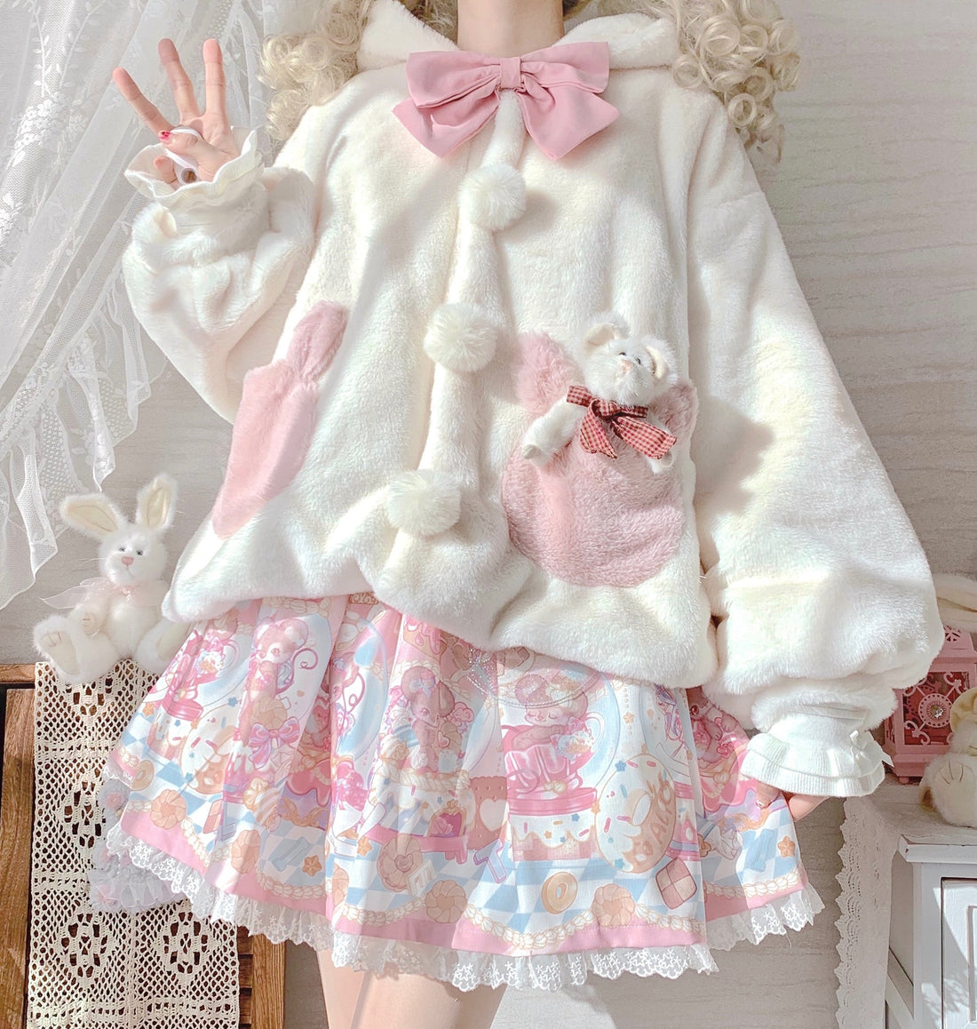 Soft Lolita Plush Coat PN5415