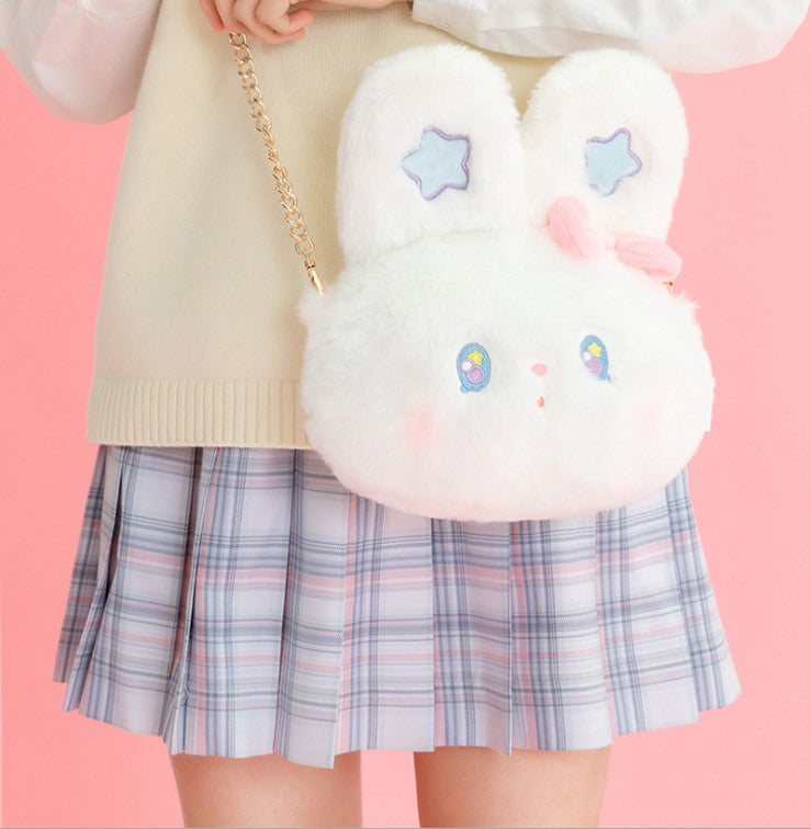 Soft Rabbit Shoulder Bag JK2110