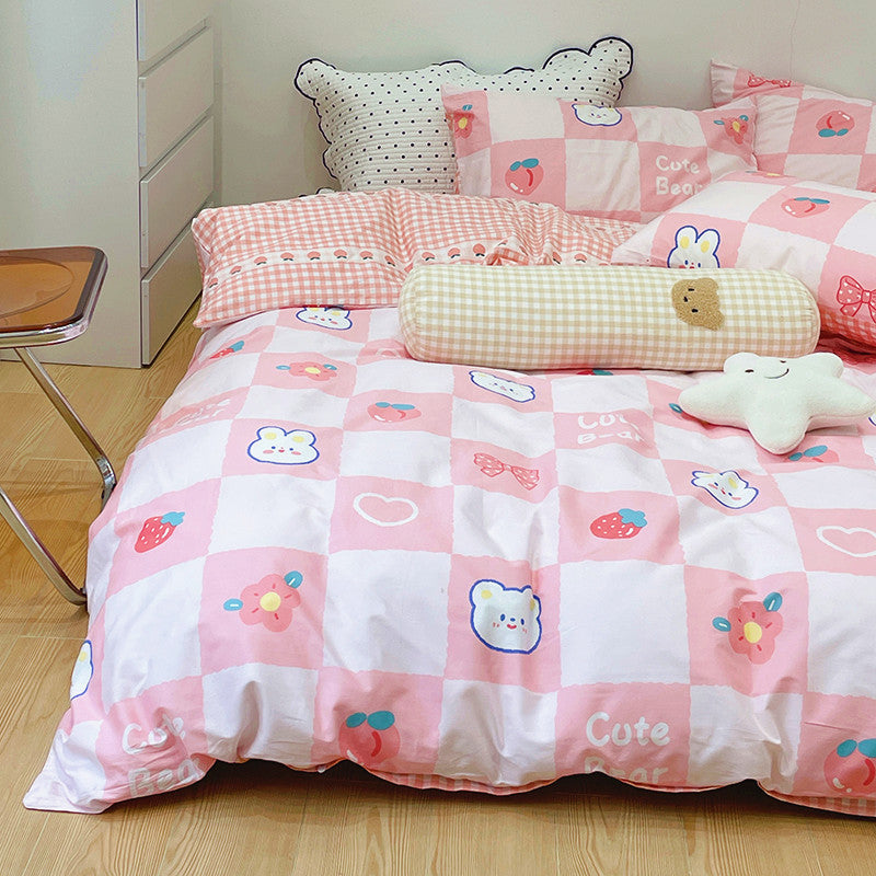 Strawberry Rabbit Bedding Set JK2989