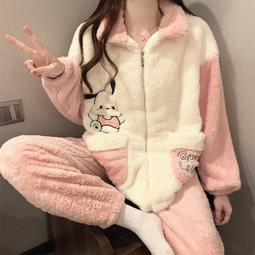 Fashion Cartoon Pajamas Home Suit PN6224