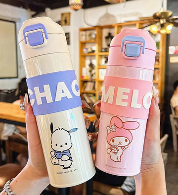 Cartoon Anime Vacuum Water Bottle PN6103