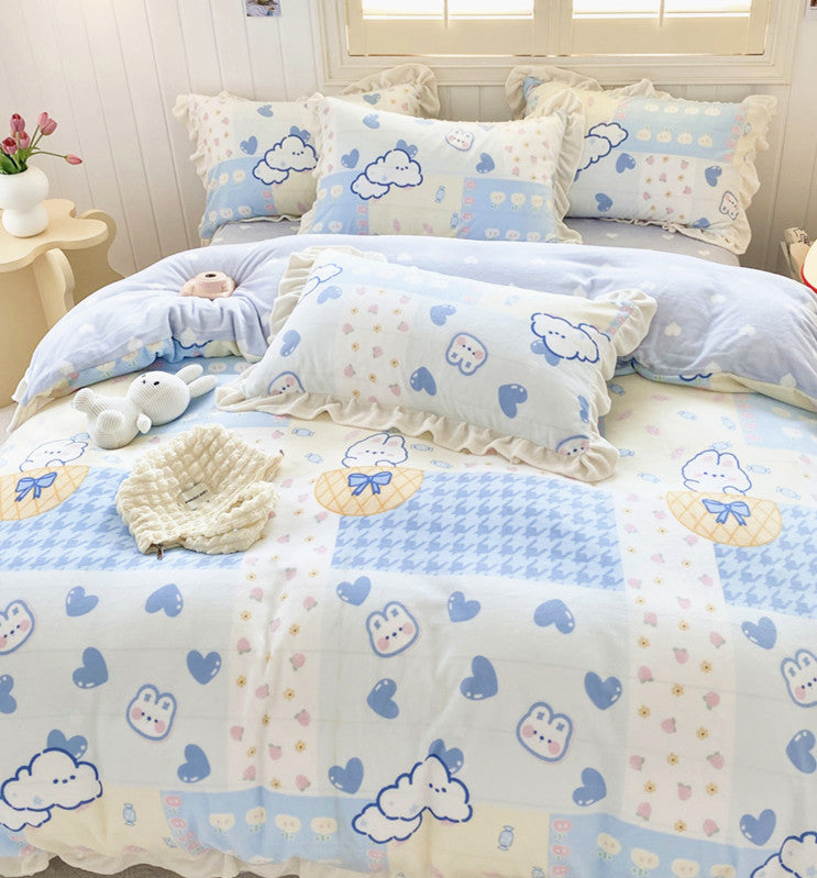 Soft Bunny Clouds Bedding Set PN5707