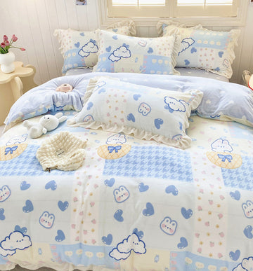 Soft Bunny Clouds Bedding Set PN5707