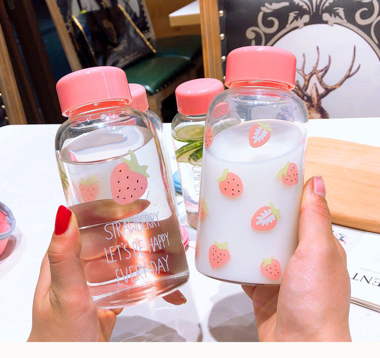 Fashion Strawberry Water Bottle  JK1245