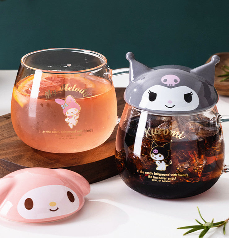 Cartoon Anime Glass Water Cups PN4977