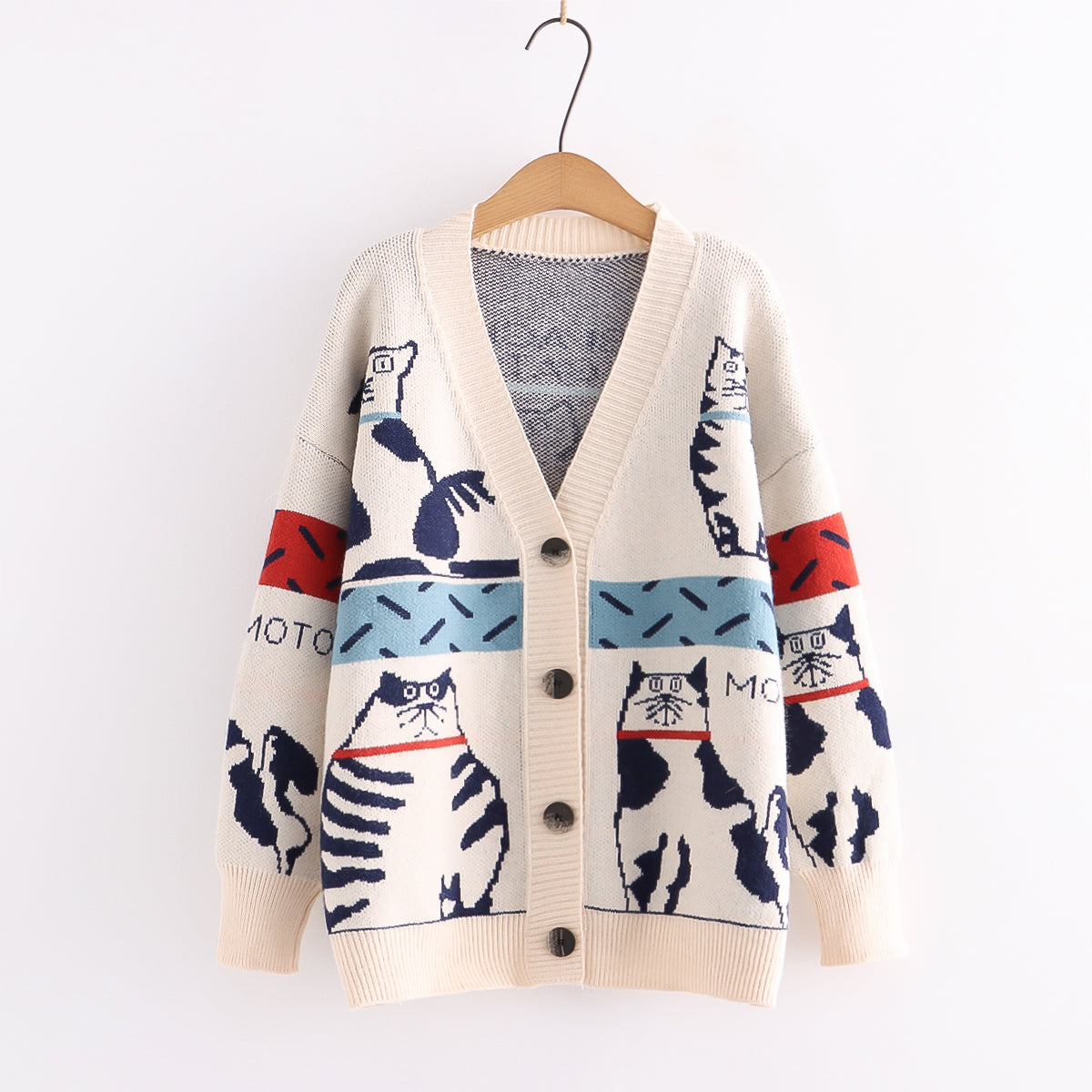 Lovely Cats Sweater Coat JK3041