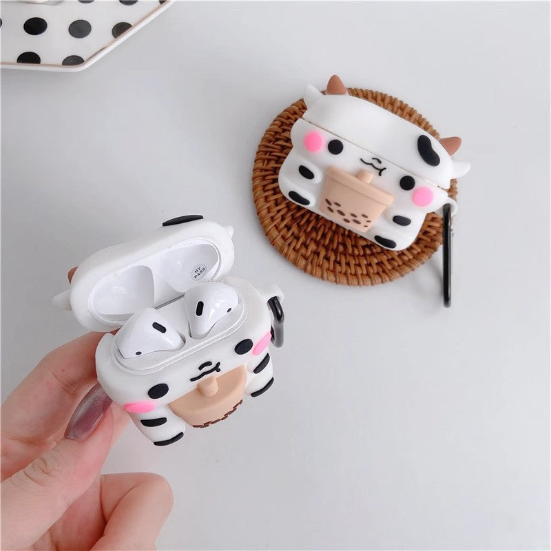 Lovely Cow Airpods Case For Iphone PN6110