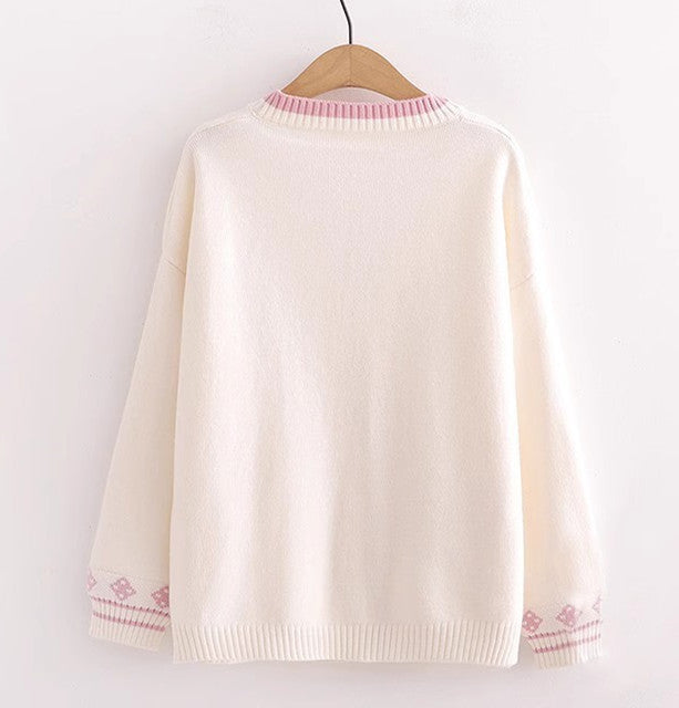 Cute Rabbit Sweater Coat JK3835