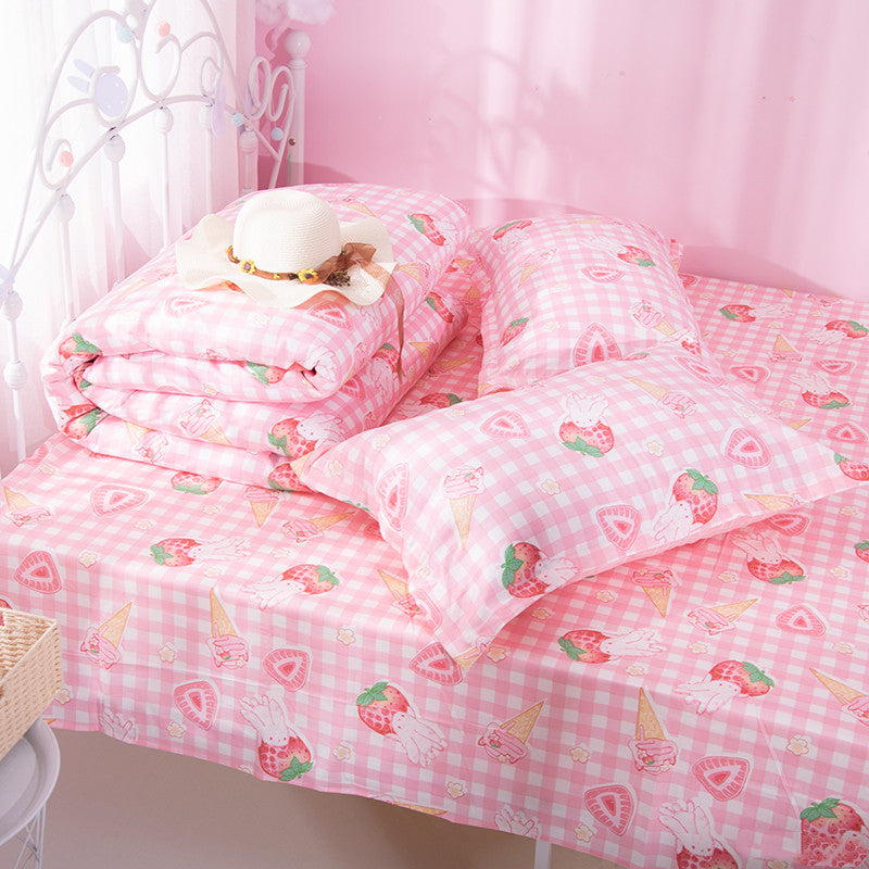 Fashion Strawberry Bedding Set JK1911