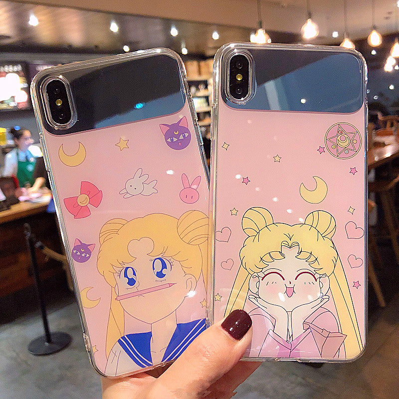 Happy Usagi Phone Case for iphone 6/6s/6plus/7/7plus/8/8P/X/XS/XR/XS Max JK1216