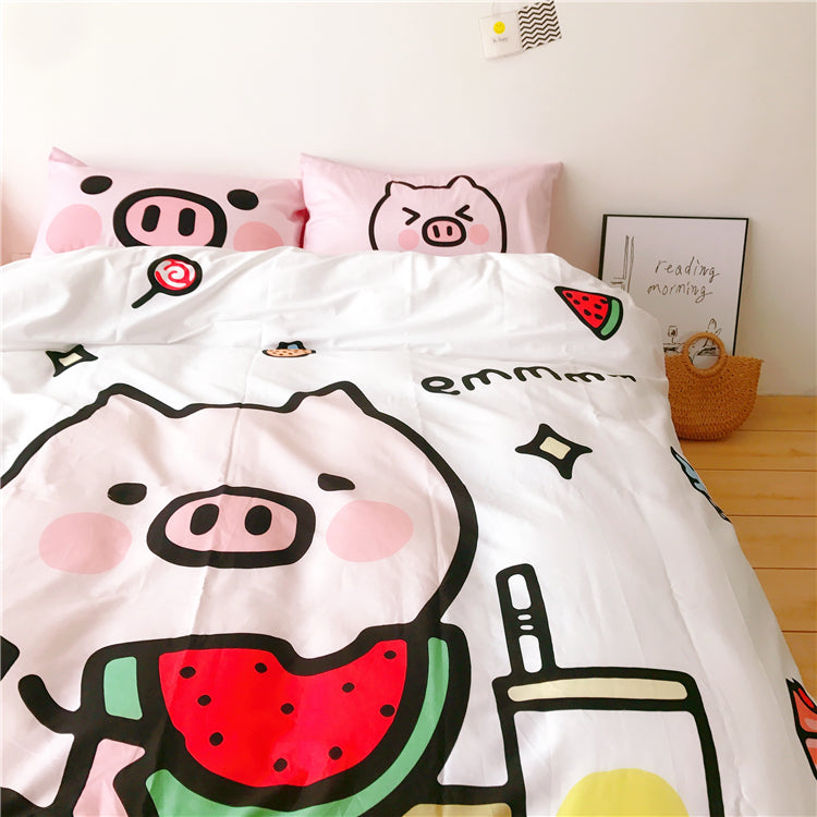 Lovely Pigs Bedding Set JK3181