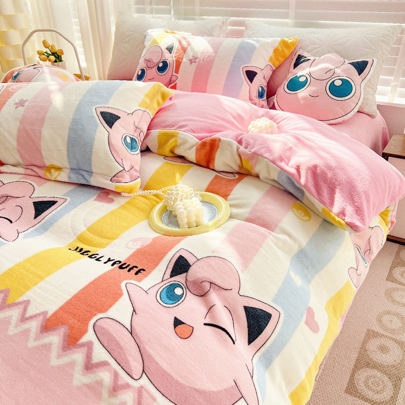 Soft Cartoon Bedding Set PN5555