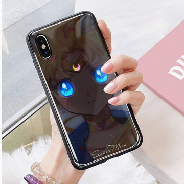 Black Sailormoon Phone Case for iphone 7/7plus/8/8P/X/XS/XR/XS Max/11/11 pro/11 pro max JK2256