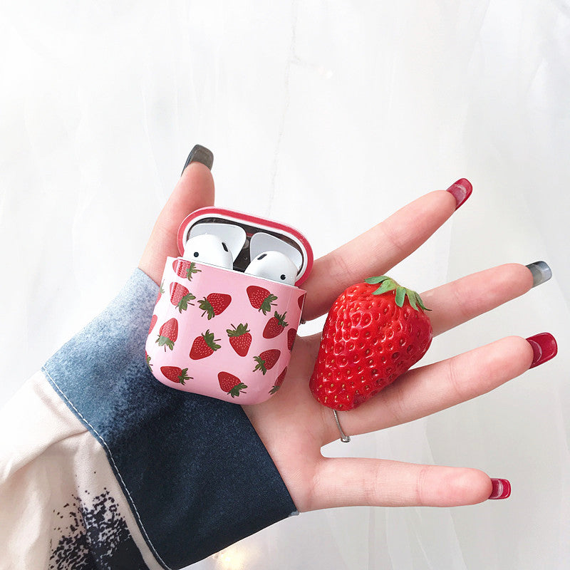 Kawaii Strawberry Airpods Protector Case JK1307