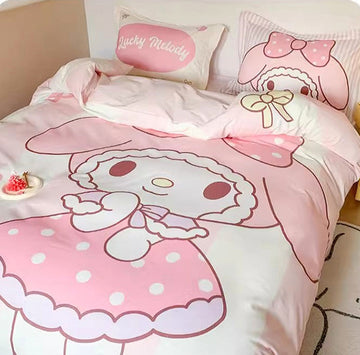 Cartoon Anime Bedding Set JK3858