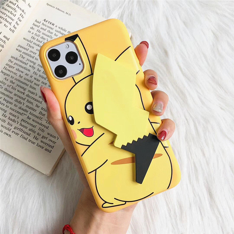 Cute Pikachu Phone Case for iphone 6/6s/6plus/7/7plus/8/8P/X/XS/XR/XS Max/11/11 pro/11 pro max JK1825