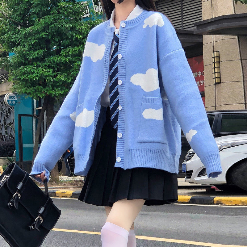 Fashion Cloud Sweater Coat JK2700