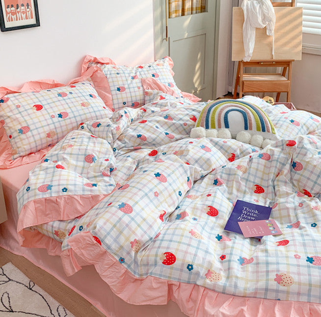 Sweet Strawberry Bedding Set JK2723