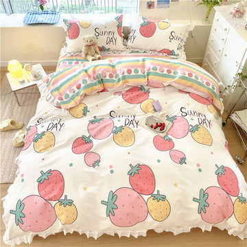 Fashion Strawberry Bedding Set JK2788