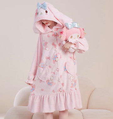 Fashion Melody Winter Pajamas Dress PN5421