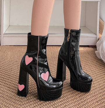 Fashion Heart Martin Boots PN5423