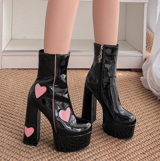 Fashion Heart Martin Boots JK3392