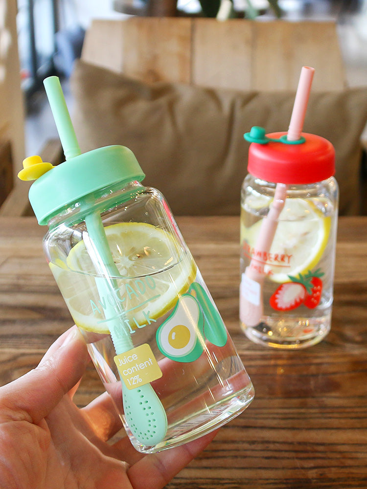 Kawaii Fruits Milk Water Bottle JK2085